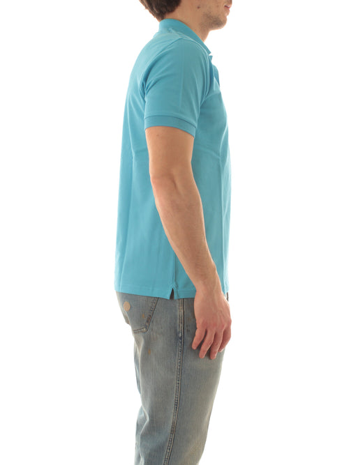 Sun 68 polo basic da uomo turchese