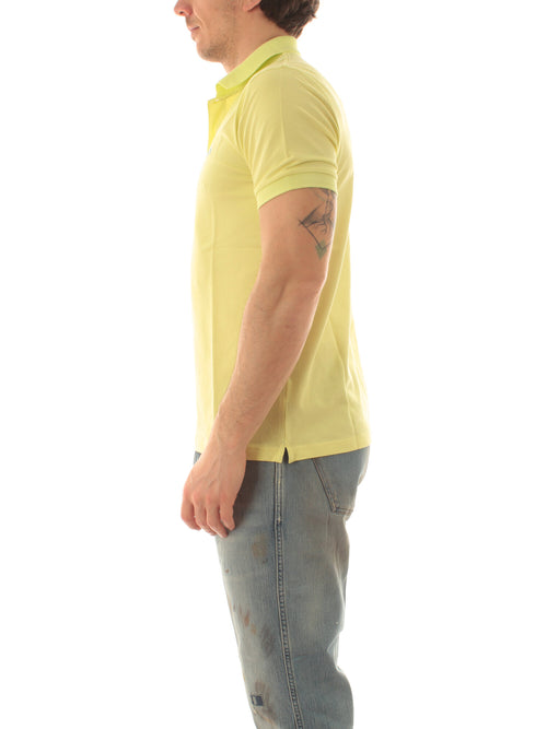 Sun 68 polo basic da uomo giallo