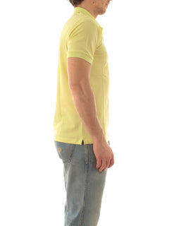 Sun 68 polo basic da uomo giallo