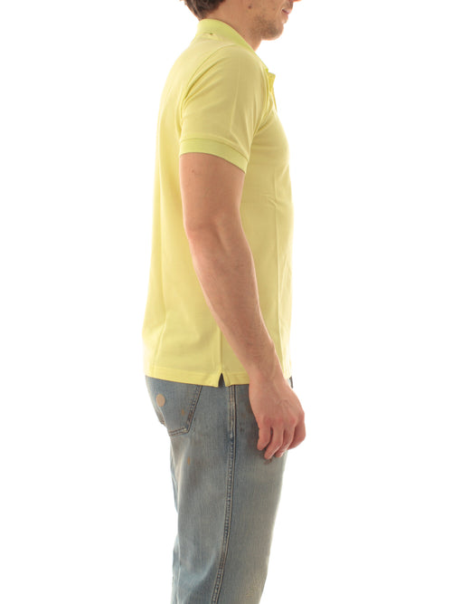 Sun 68 polo basic da uomo giallo