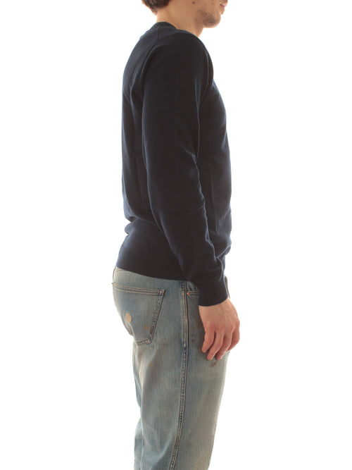 Sun 68 maglia basic da uomo navy blue