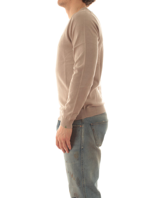 Sun 68 maglia basic da uomo stone