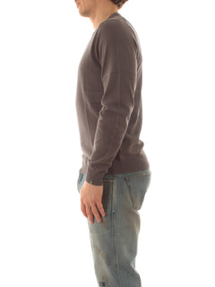 Sun 68 maglia basic da uomo grigio scuro