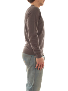 Sun 68 maglia basic da uomo grigio scuro