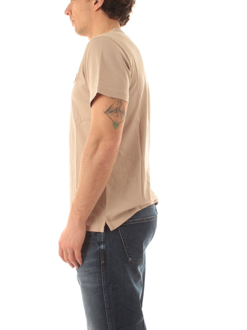Sun 68 T-shirt vintage broken da uomo stone