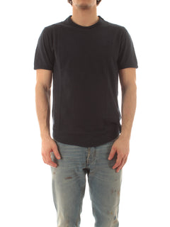 Sun 68 T-shirt round bottom da uomo navy blue