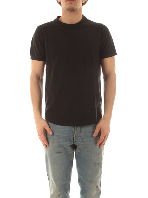 Sun 68 T-shirt round bottom da uomo nero