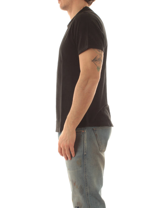 Sun 68 T-shirt round bottom da uomo nero