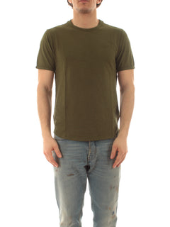 Sun 68 T-shirt round bottom da uomo verde