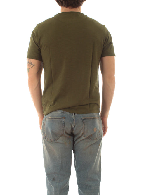 Sun 68 T-shirt round bottom da uomo verde