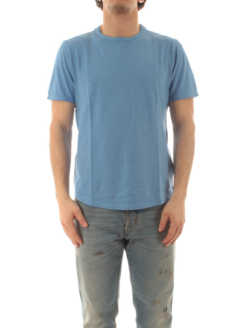 Sun 68 T-shirt round bottom da uomo avio