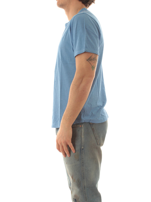 Sun 68 T-shirt round bottom da uomo avio