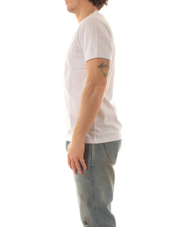 Sun 68 T-SHIRT JERSEY MERCERIZED da uomo bianco