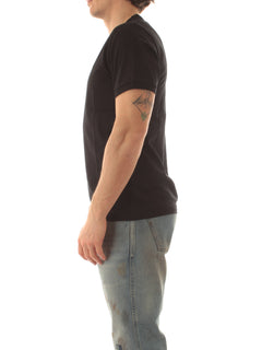 Sun 68 T-SHIRT JERSEY MERCERIZED da uomo nero