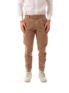 Santaniello ARECHI-EVO pantalone con pinces da uomo bruciato