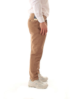 Santaniello ARECHI-EVO pantalone con pinces da uomo bruciato