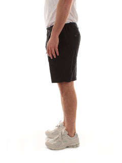 Santaniello ANRCOA EVO bermuda in misto lino da uomo nero