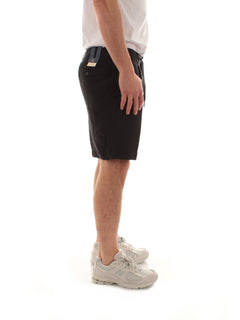 Santaniello ANRCOA EVO bermuda in misto lino da uomo nero