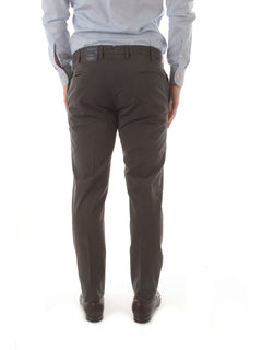 Incotex pantalone in Royal Batavia da uomo grigio scuro
