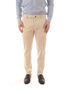 Incotex pantalone in Royal Batavia da uomo avorio