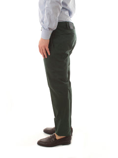 Incotex pantalone in Royal Batavia da uomo verde scuro