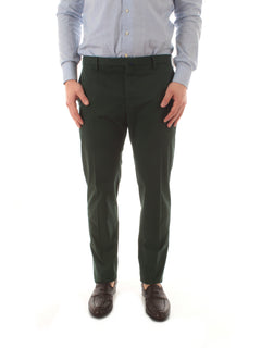 Incotex pantalone in Royal Batavia da uomo verde scuro
