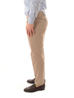 Incotex pantalone da uomo beige chiaro