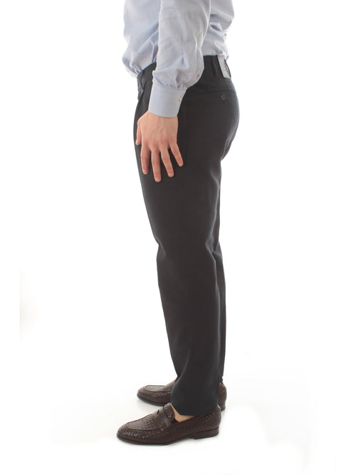 Incotex pantalone da uomo blu scuro