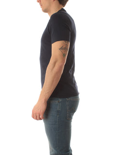 Fedeli GARY t-shirt da uomo blu navy