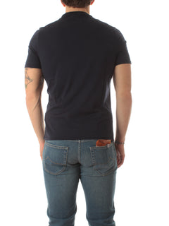 Fedeli GARY t-shirt da uomo blu navy