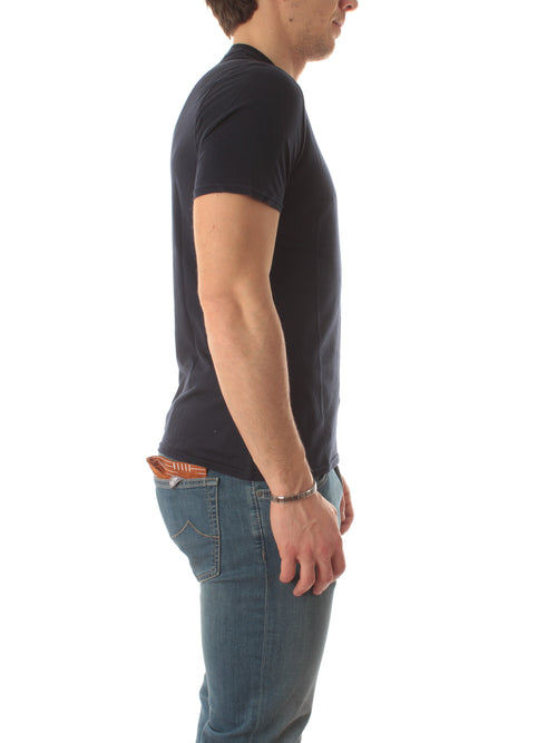 Fedeli GARY t-shirt da uomo blu navy