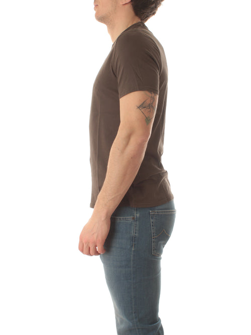 Fedeli GARY t-shirt da uomo marrone