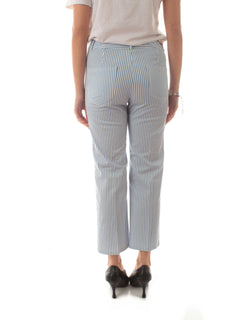 Emme Marella RAIL pantalone stampato da donna azzurro/bianco