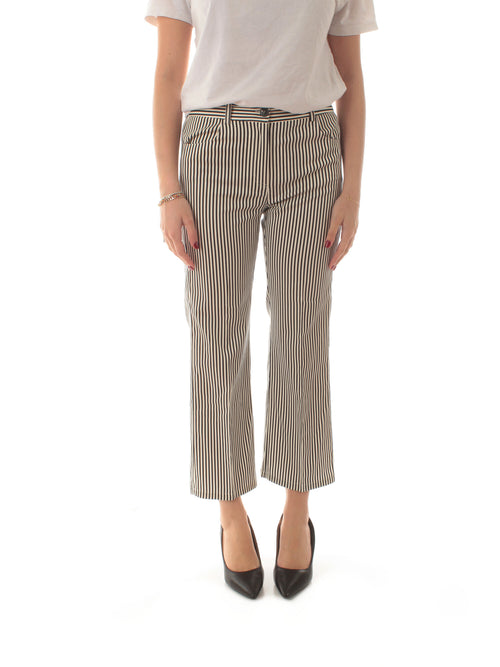 Emme Marella RAIL pantalone stampato da donna blu/bianco