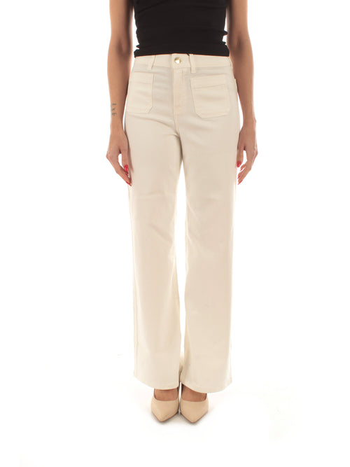 Emme Marella SAMOVAR pantalone da donna burro