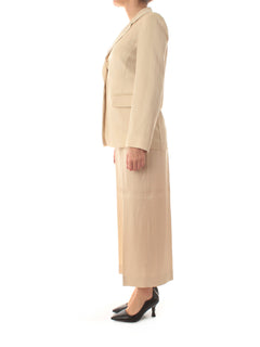 Emme Marella ELETTRA completo giacca e pantalone da donna beige