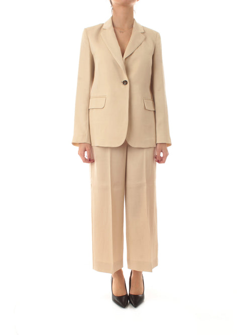 Emme Marella ELETTRA completo giacca e pantalone da donna beige
