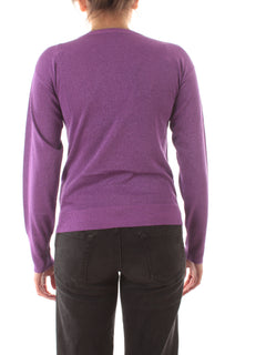 Emme Marella SGUIZZO maglia con lurex da donna ciclamino lurex