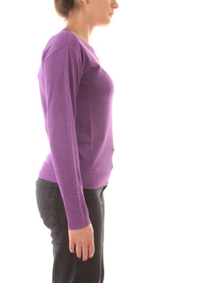 Emme Marella SGUIZZO maglia con lurex da donna ciclamino lurex