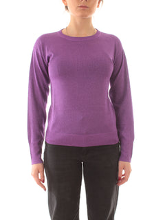 Emme Marella SGUIZZO maglia con lurex da donna ciclamino lurex