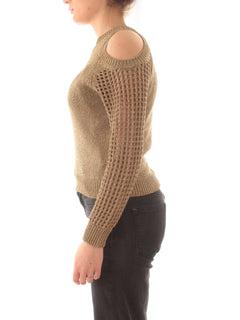 Emme Marella ZELMA maglia con lurex da donna tabacco