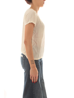 Emme Marella INN blusa in misto seta da donna burro
