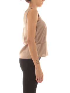 Emme Marella LIEN top in raso da donna oro