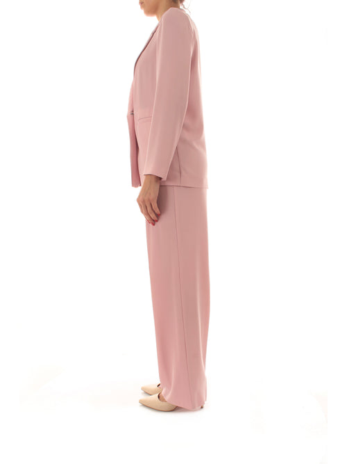 Emme Marella LESTER completo giacca e pantalone da donna cipria