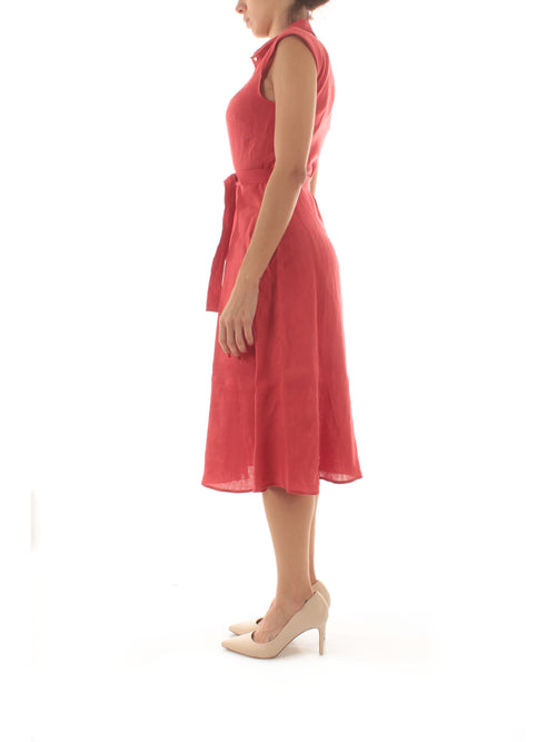 Emme Marella RODESIA abito da donna rosso