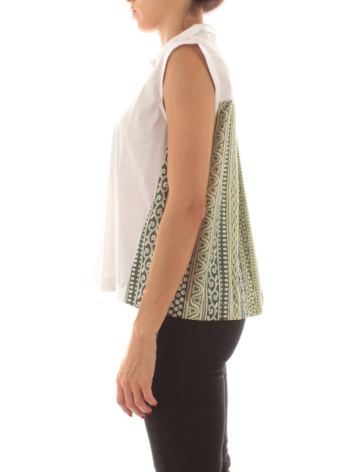 Emme Marella STIPITE camicia da donna bianco