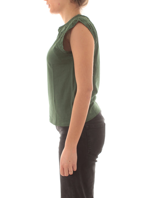 Emme Marella IVANA T-shirt da donna verde scuro