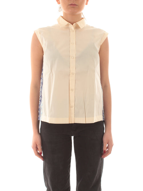 Emme Marella STIPITE camicia da donna burro