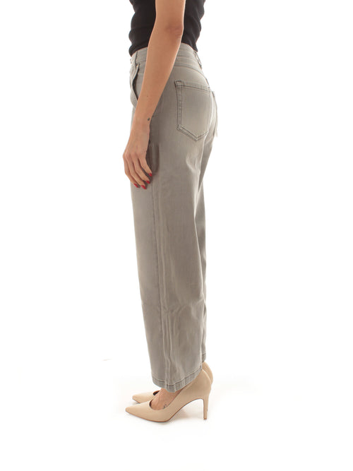 Iblues SOPHIE jeans a palazzo da donna grigio