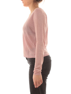 Iblues SHINE cardigan con lurex da donna rosa
